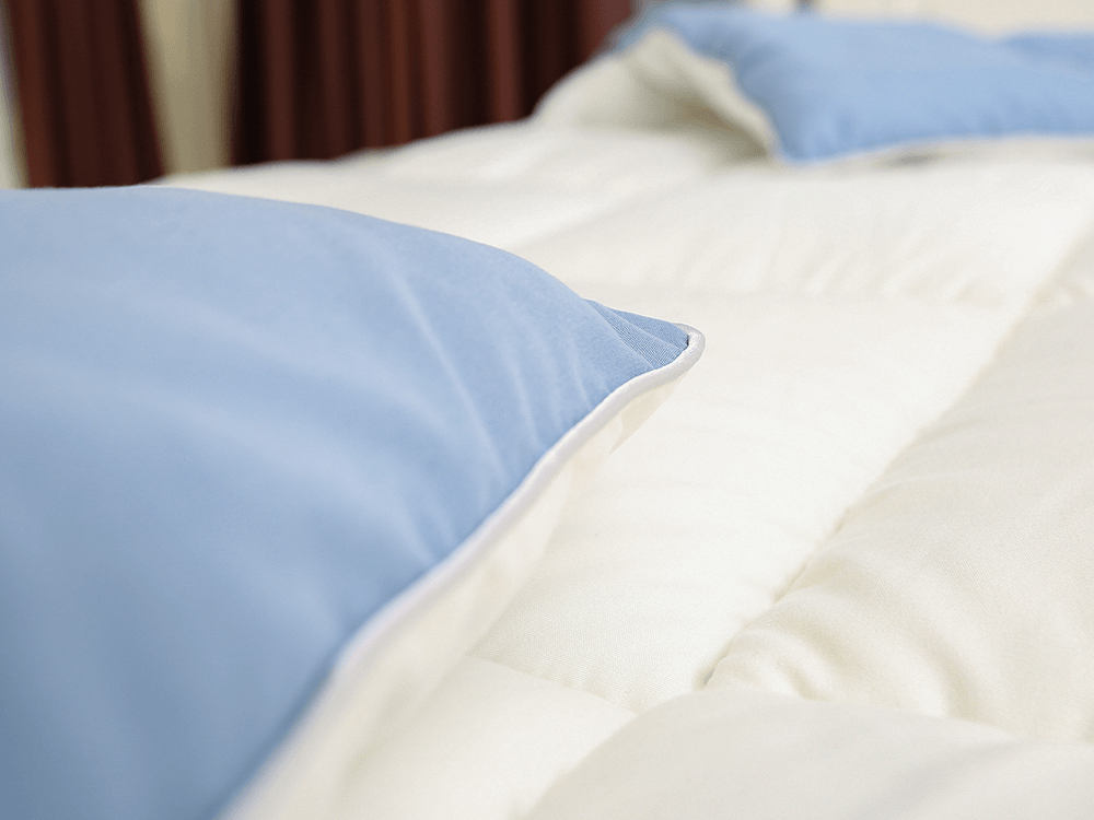 듀얼 컬러 폴리 에스테르 퀼트