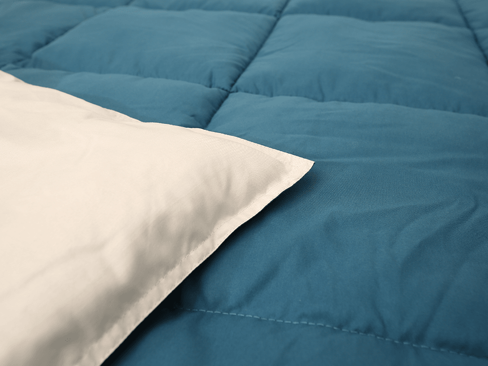 이중 듀얼 컬러 폴리 에스테르 퀼트